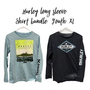 Hurley Long Sleeve Shirt Bundle  Youth XL